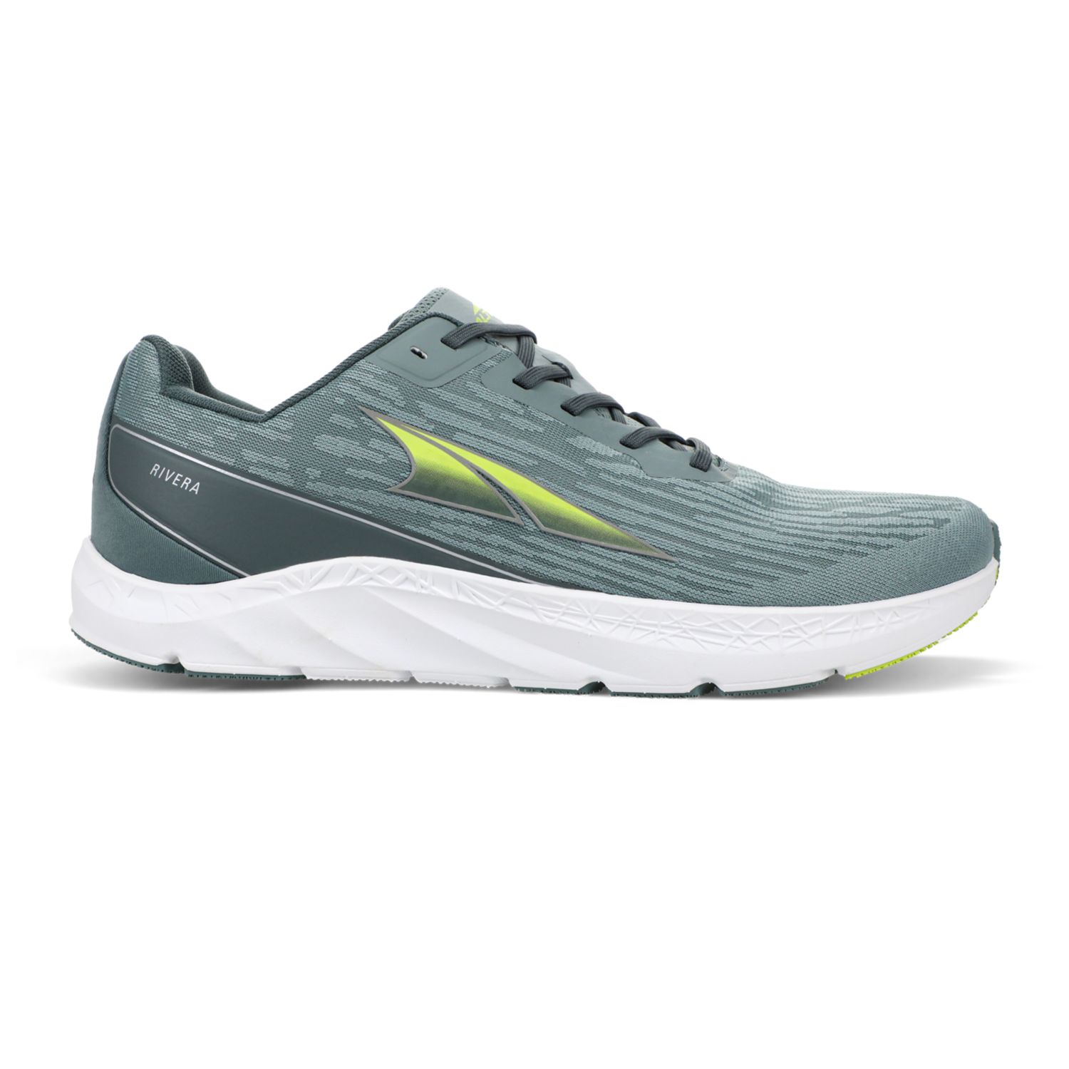 Altra Mens Rivera Road Running Shoes Green | YHGW-09874